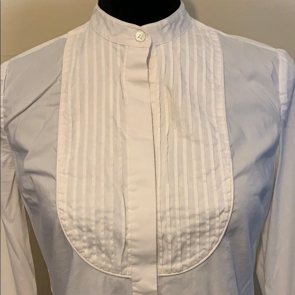 BCBG tuxedo style white shirt, S - Picture 5 of 5